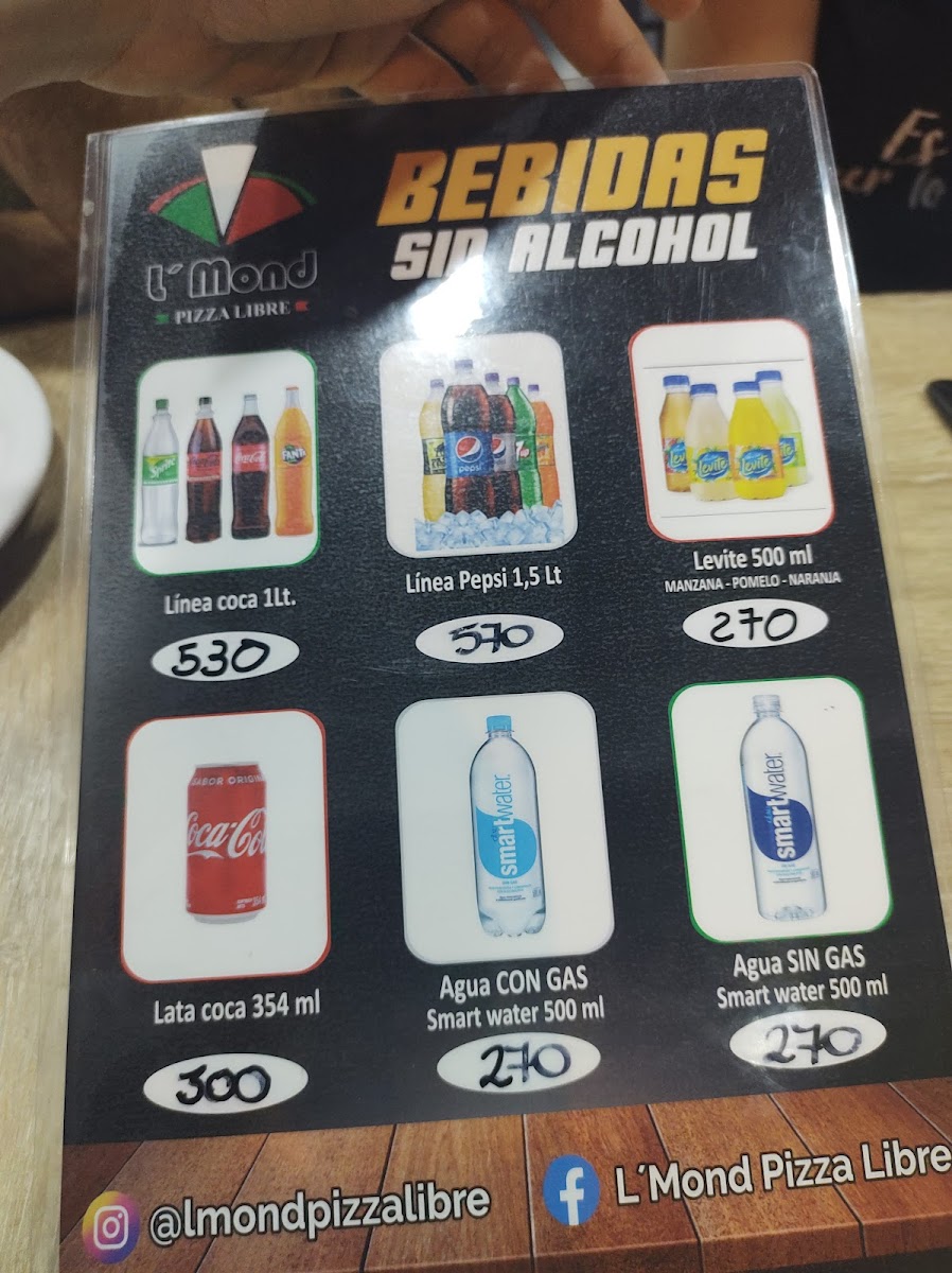 Menu L´mond Pizza Libre-3