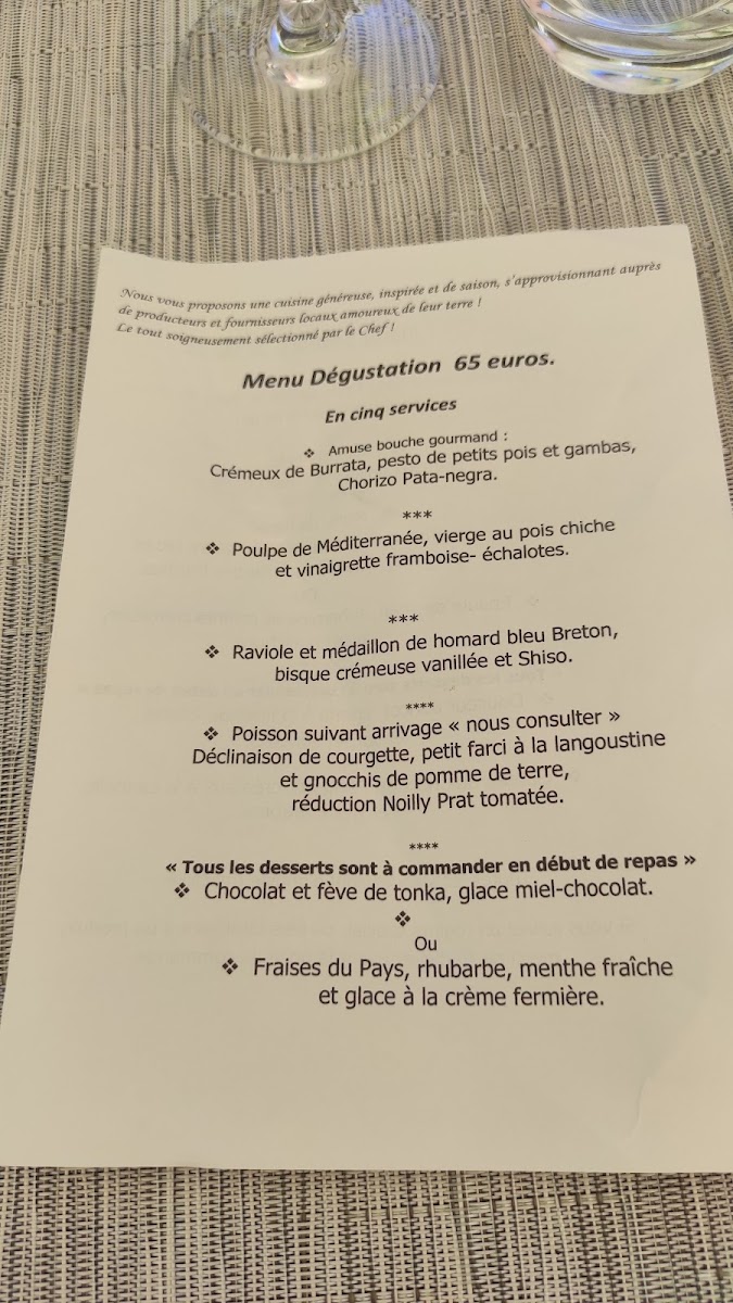 Menu L'ô À La Bouche Cahors-10