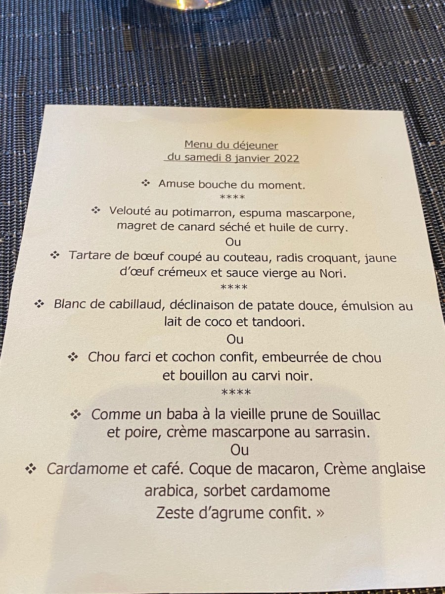 Menu L'ô À La Bouche Cahors-5