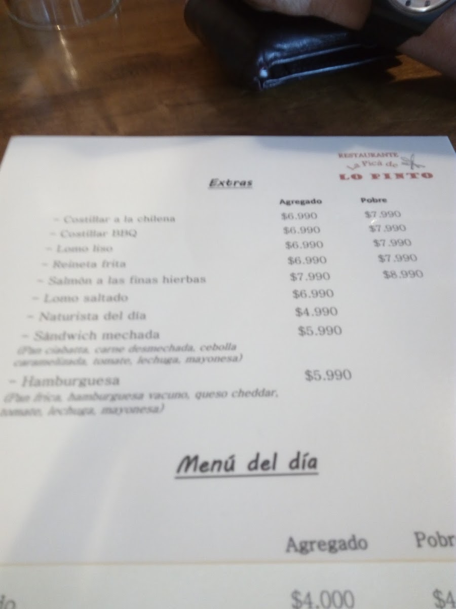 Menu Lo Pinto Bar & Restaurante-9
