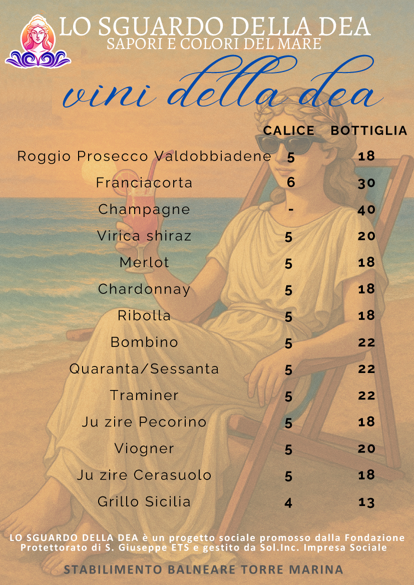 Menu Lo Sguardo Della Dea - Ristorante - Pizzeria - Chiringuito-4