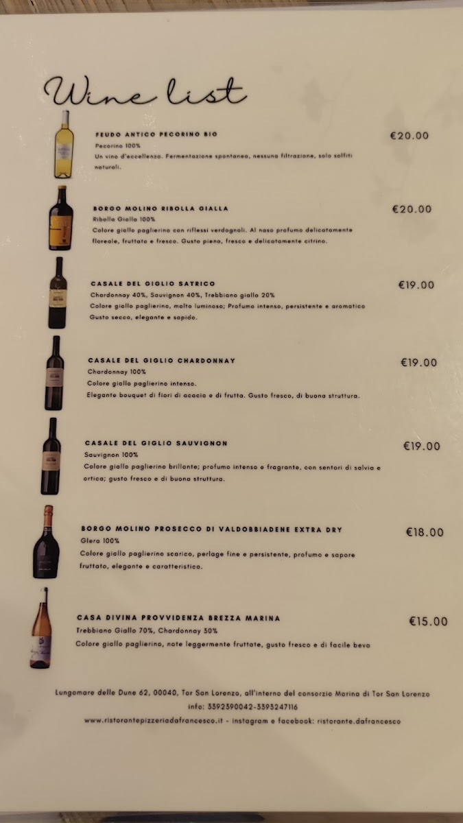 Menu Lo Sguardo Della Dea - Ristorante - Pizzeria - Chiringuito-5