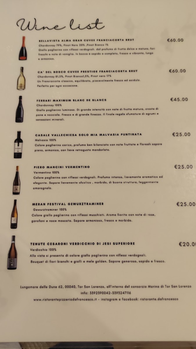 Menu Lo Sguardo Della Dea - Ristorante - Pizzeria - Chiringuito-7