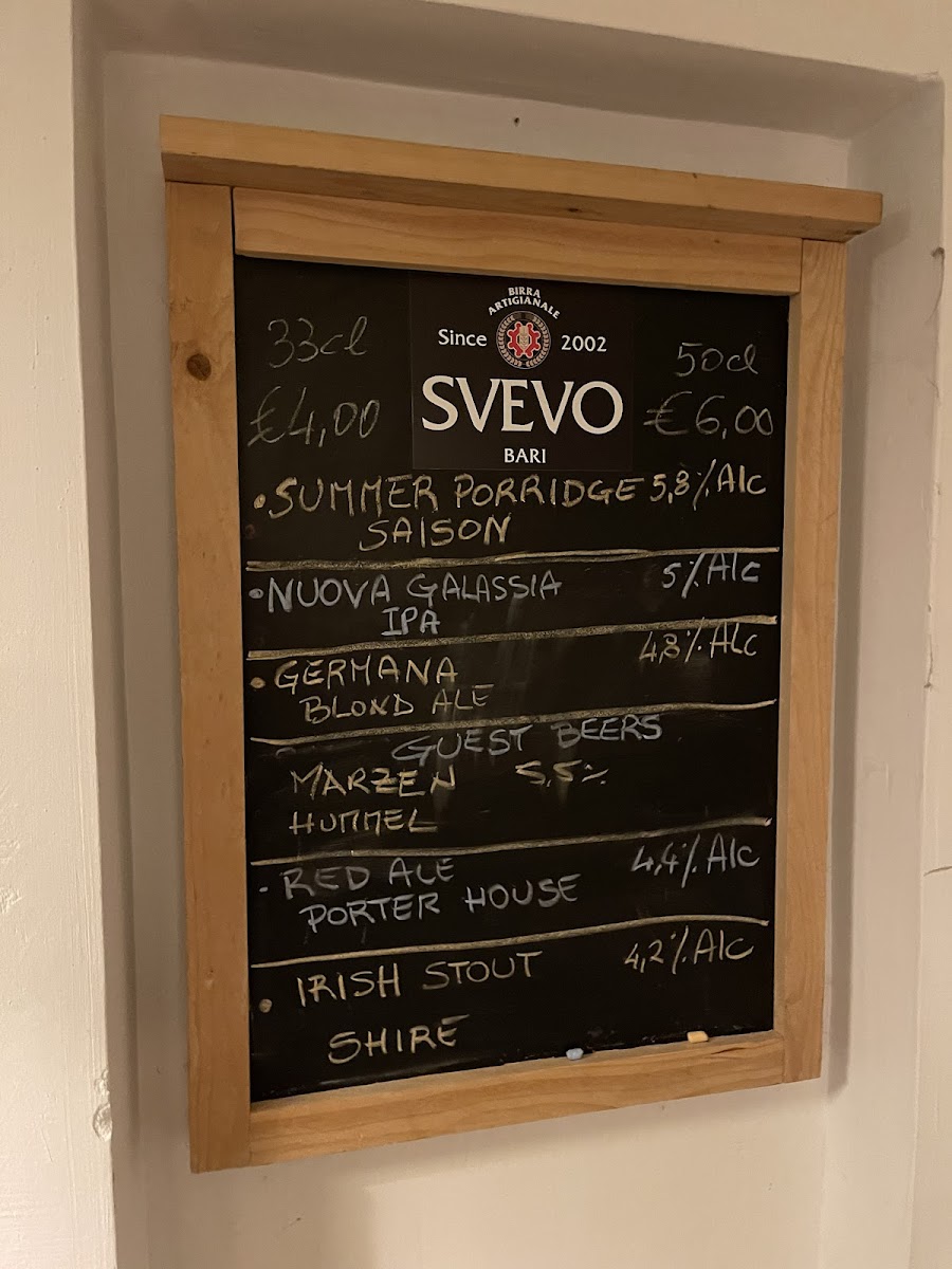 Menu Lo Svevo - Birra E Cucina-10