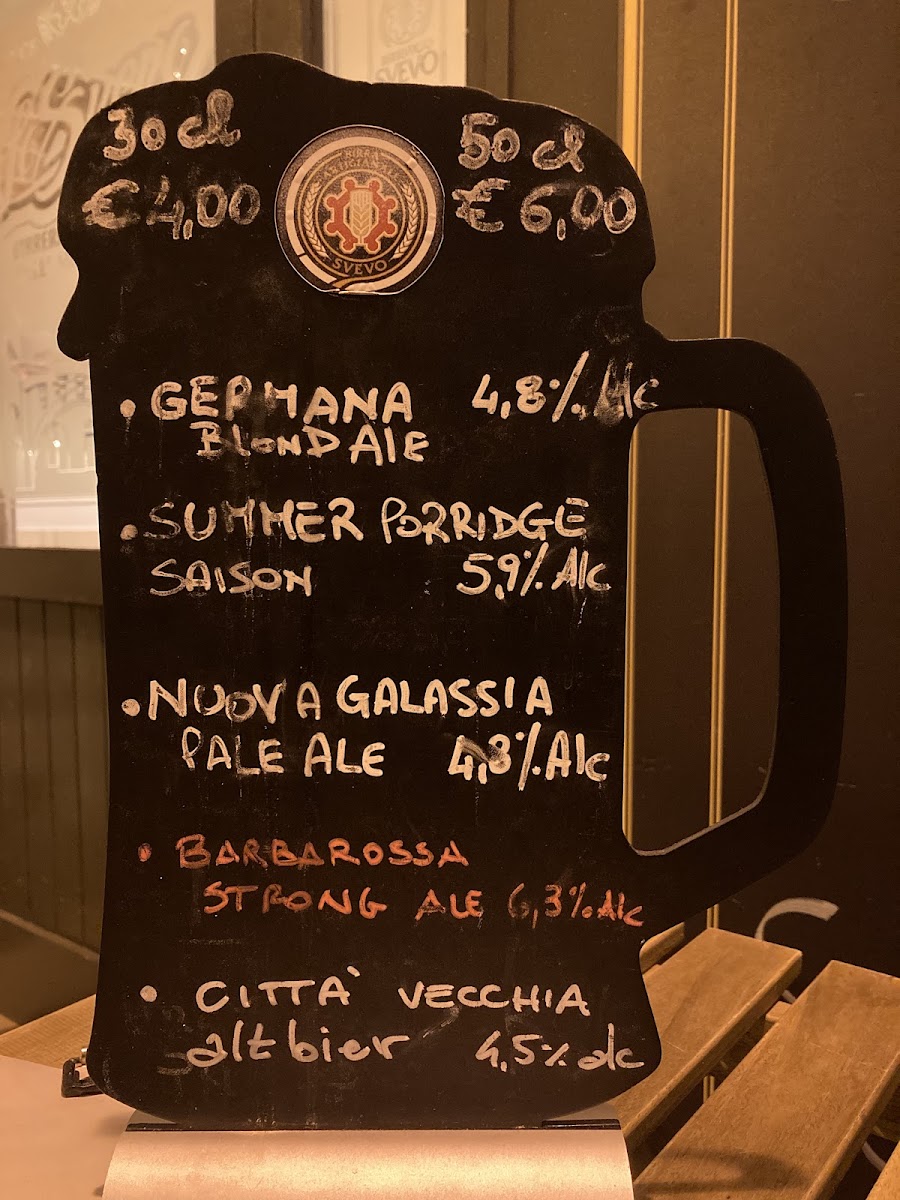 Menu Lo Svevo - Birra E Cucina-8