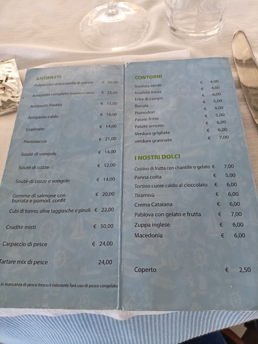 Menu L'oasi Ristorante Di Pesce Civitanova Marche-2