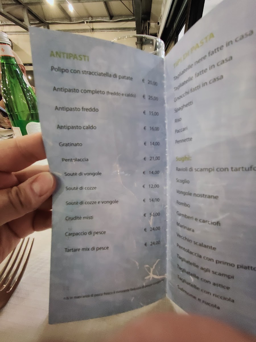Menu L'oasi Ristorante Di Pesce Civitanova Marche-7