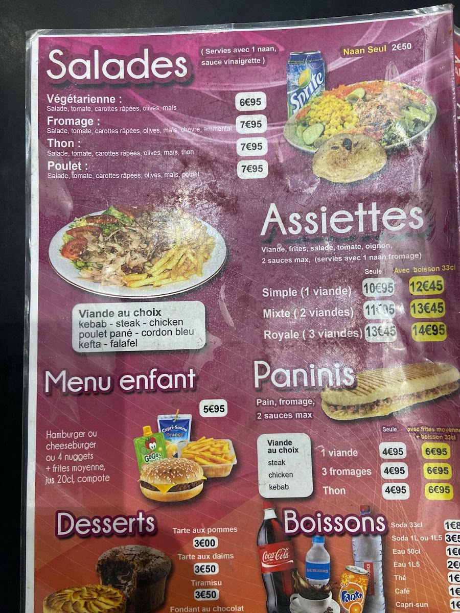 Menu L'oasis Restaurant-7