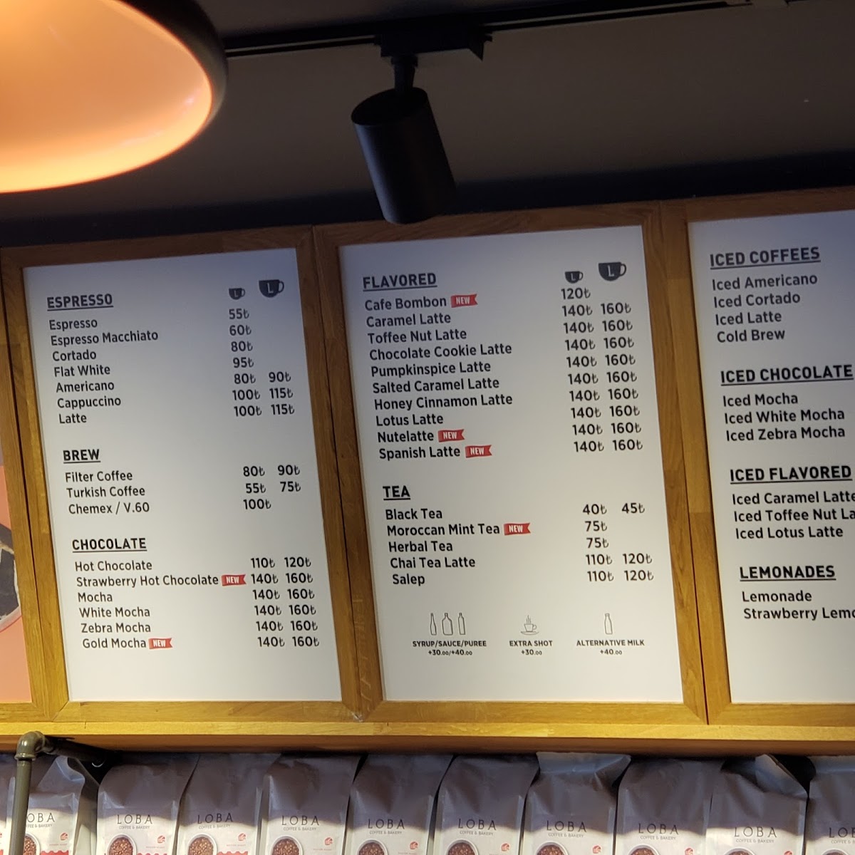 Menu Loba Coffee & Bakery Nevşehir 2000 Evler-2
