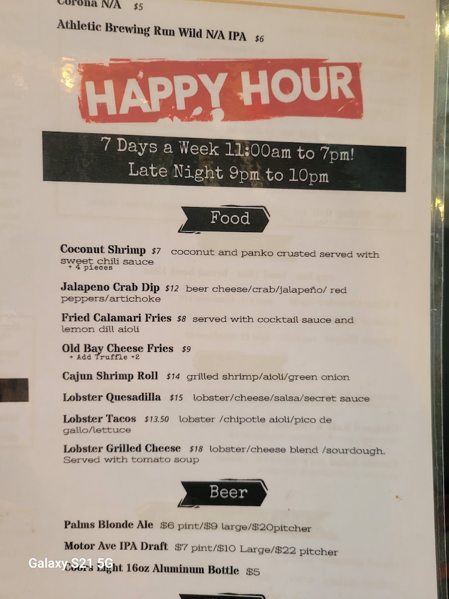 Menu Lobster & Beer-8