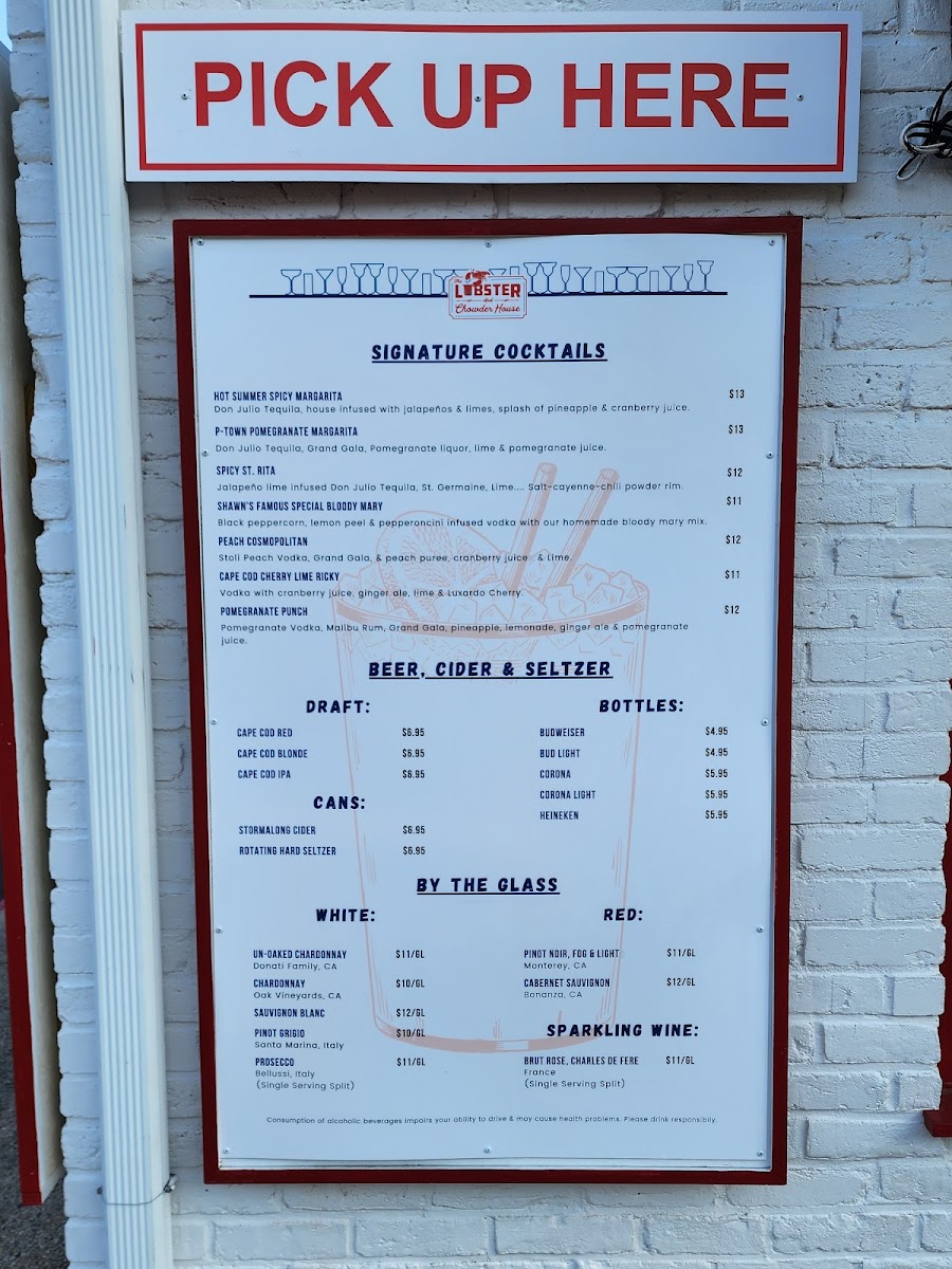 Menu Lobster & Chowder House-7