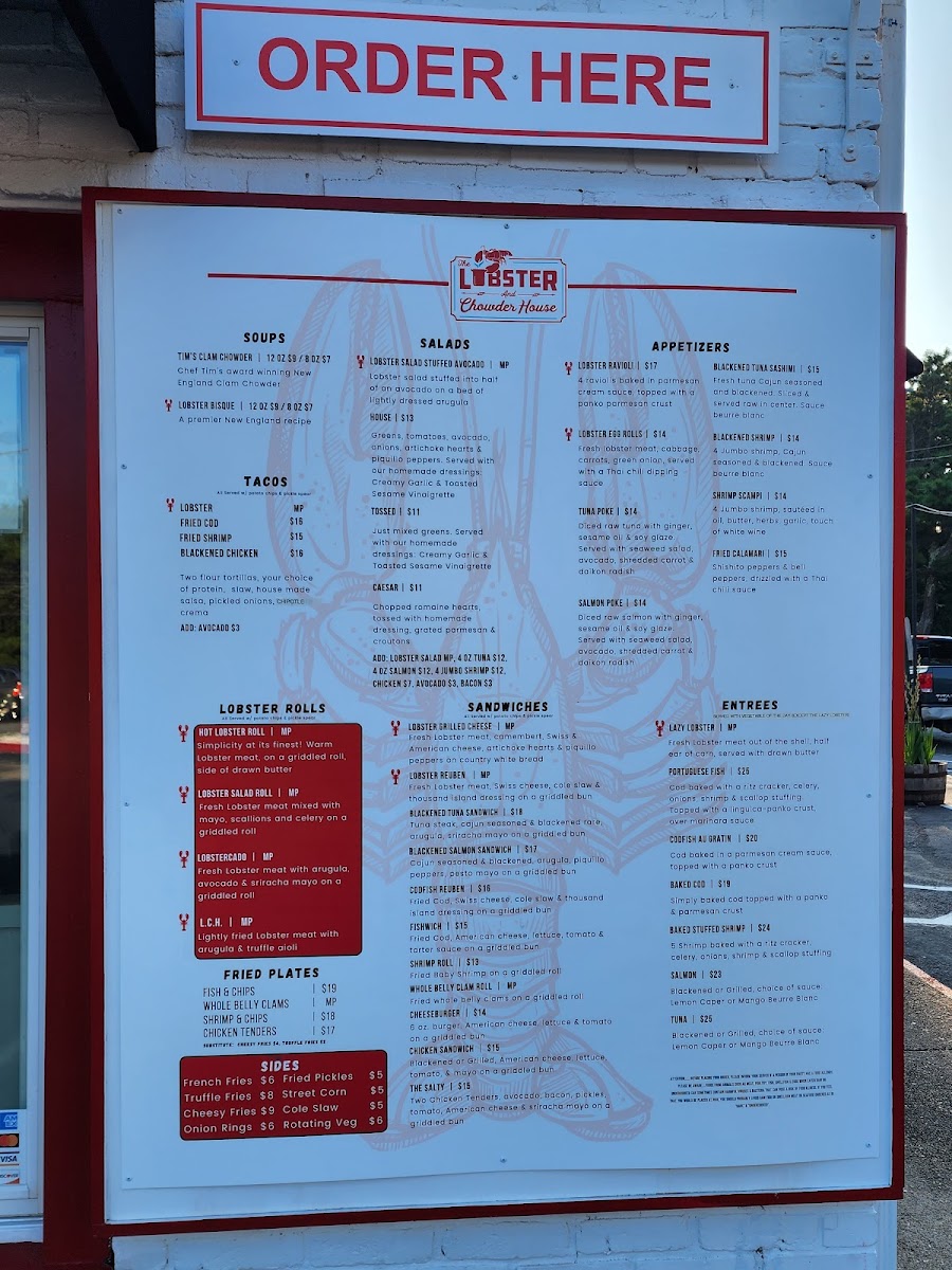 Menu Lobster & Chowder House-9