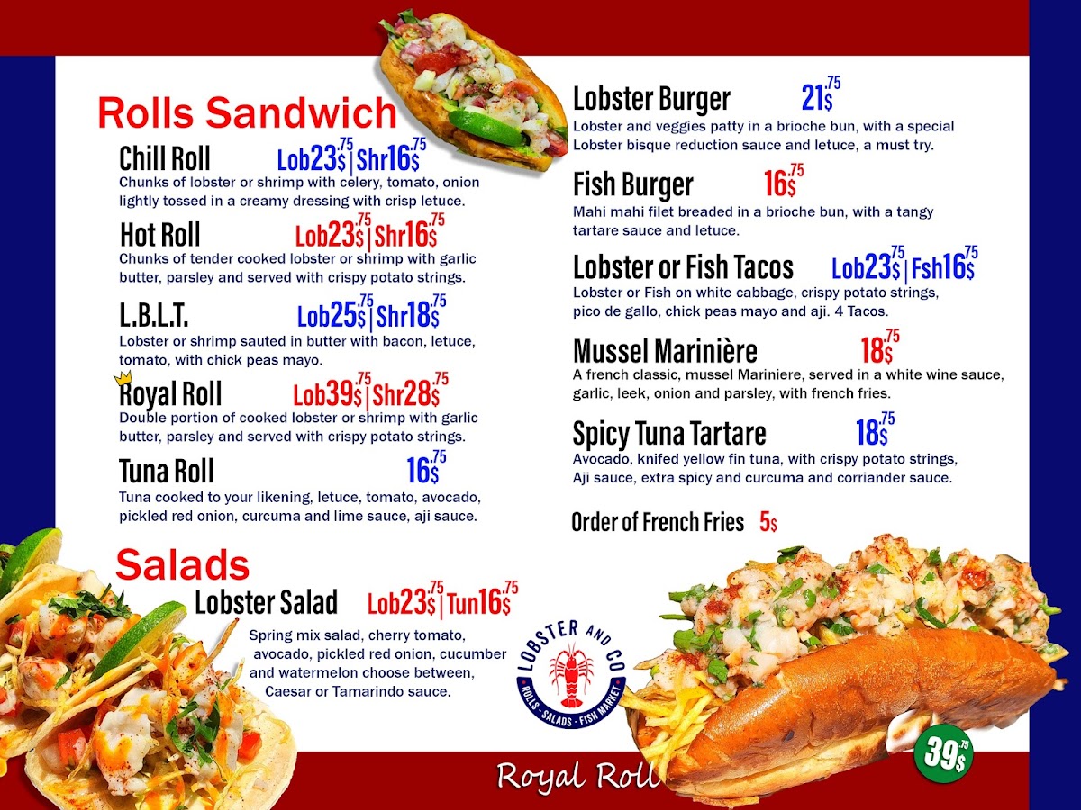 Menu Lobster & Co.-1