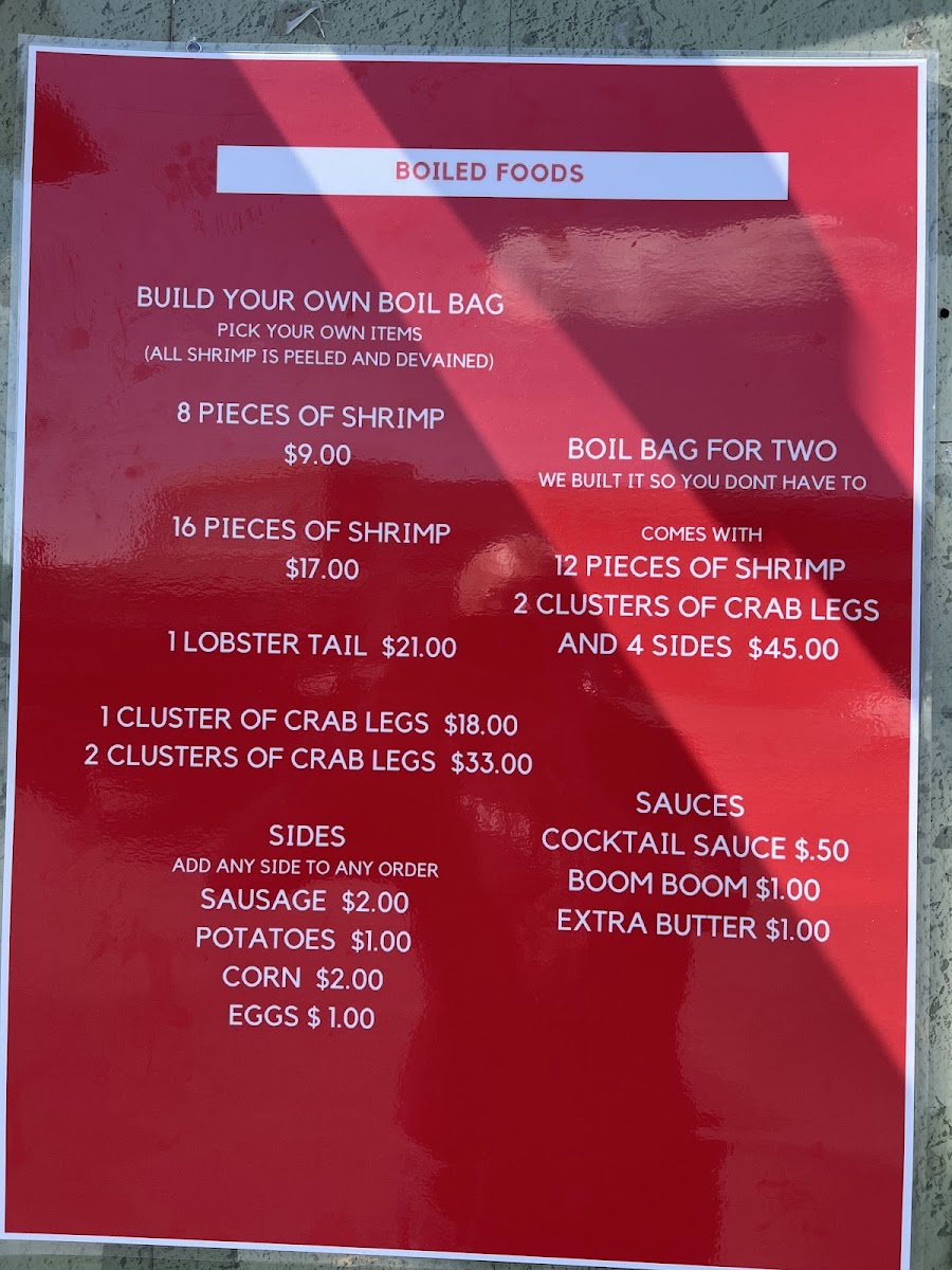 Menu Lobster King Cajun Seafood & Wings - Olive Branch-1