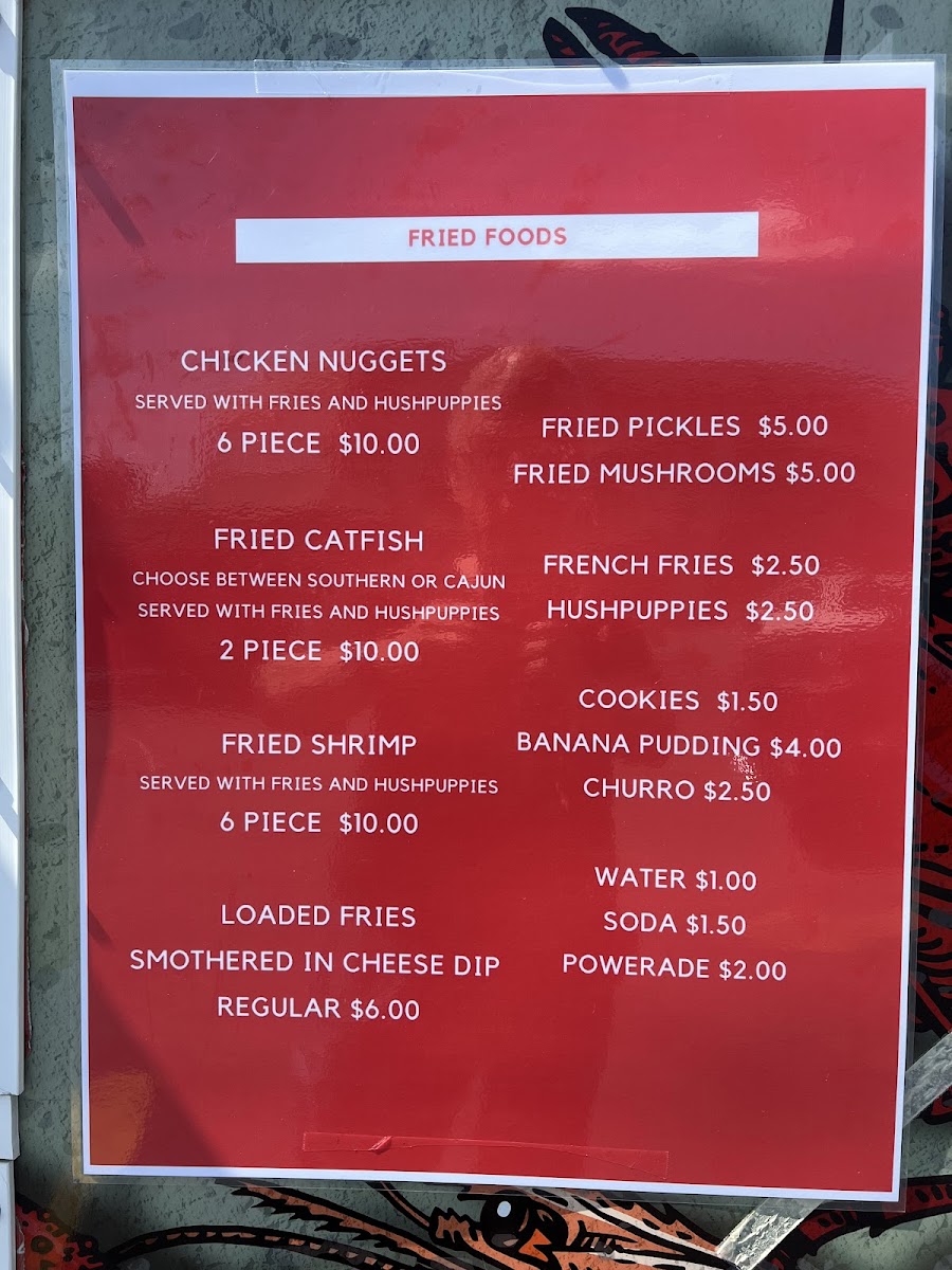 Menu Lobster King Cajun Seafood & Wings - Olive Branch-2
