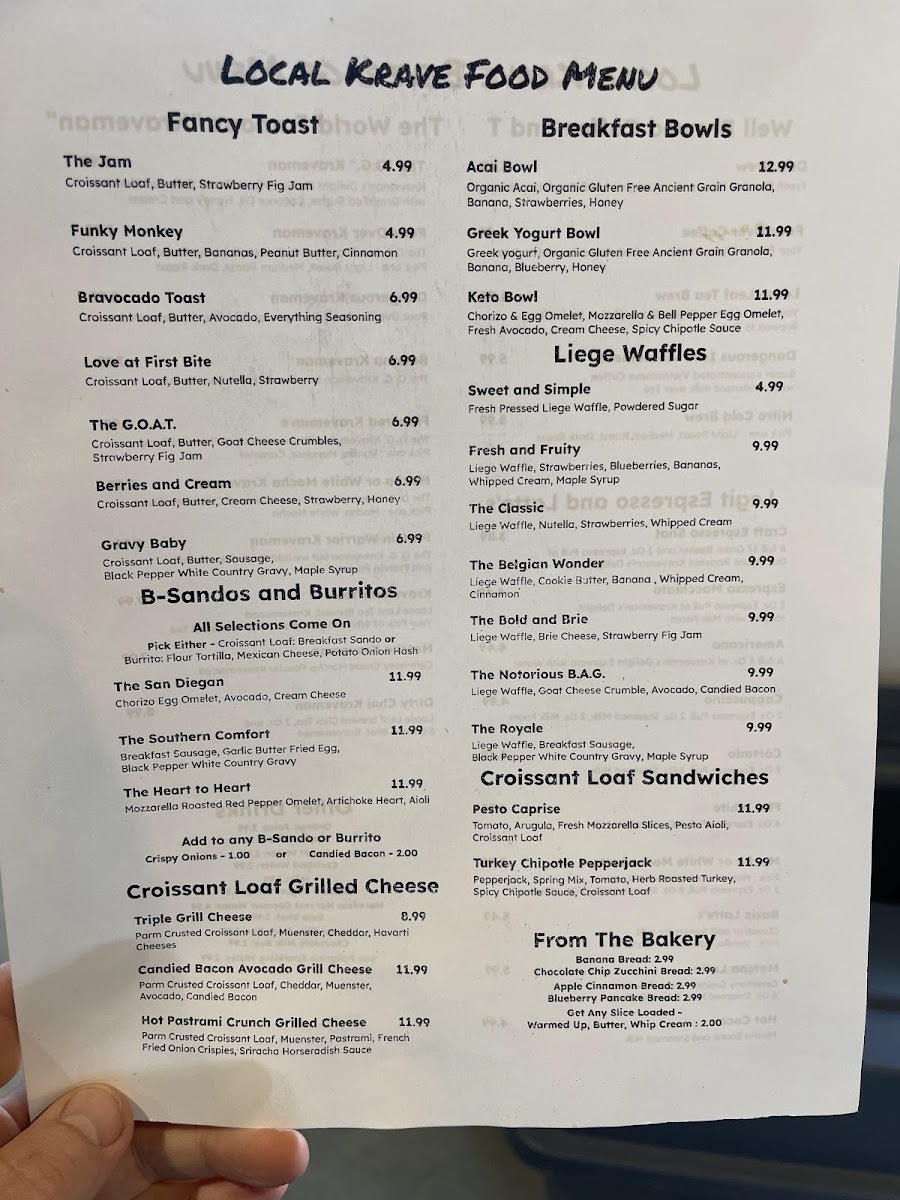 Menu Local Krave Midway / Point Loma-1