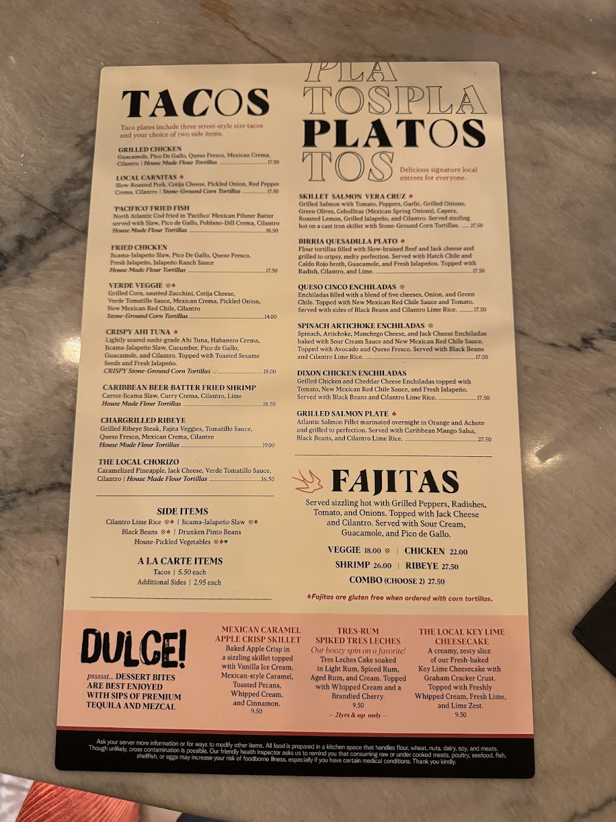 Menu Local Lime | Germantown-7