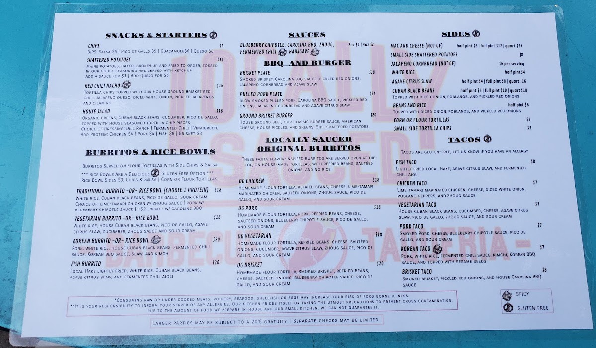 Menu Locally Sauced-2