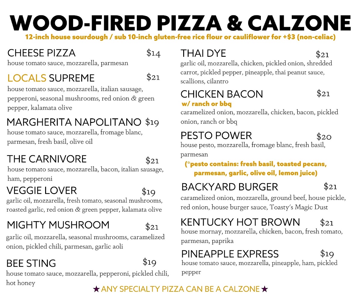 Menu Locals Food Hub & Pizza Pub-3