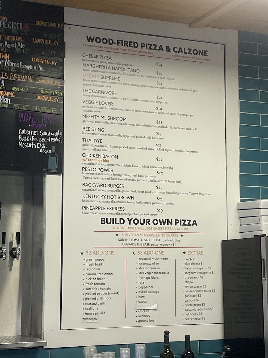 Menu Locals Food Hub & Pizza Pub-5