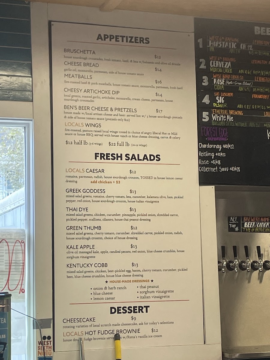 Menu Locals Food Hub & Pizza Pub-7