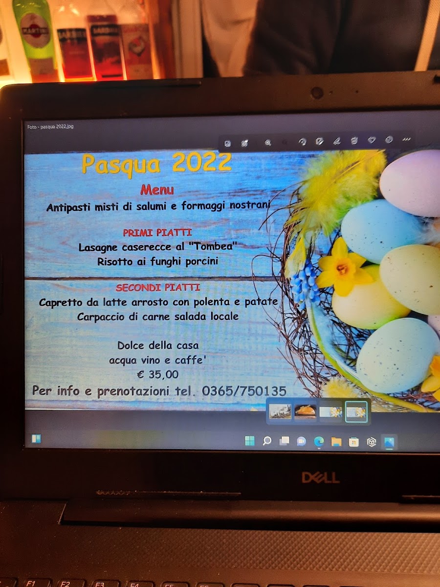 Menu Locanda 'da Tullio'-3