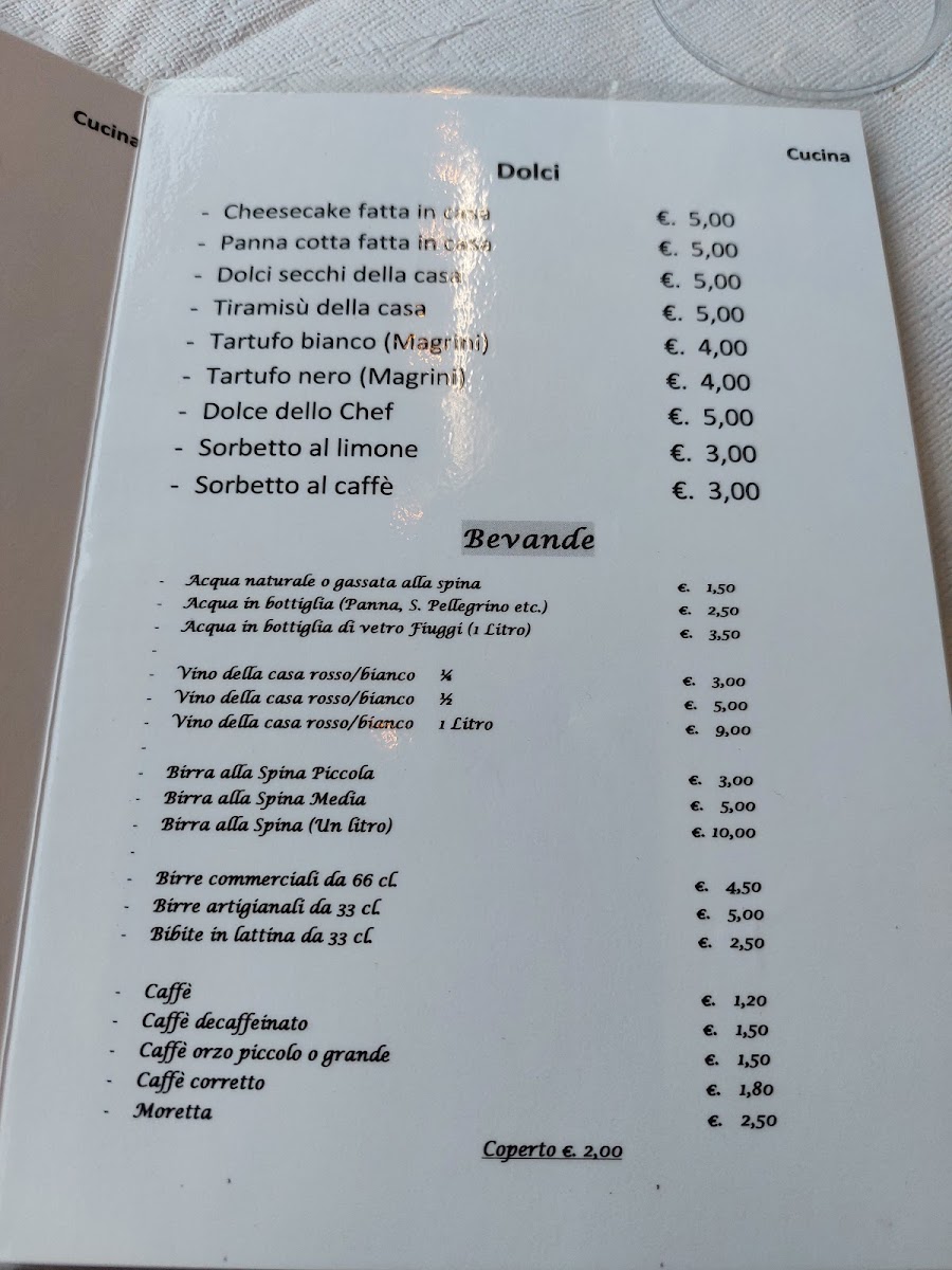 Menu Locanda Dei Casta (Mare)-3