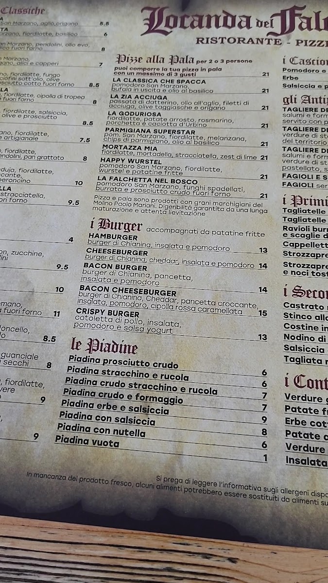 Menu Locanda Del Falconiere-2