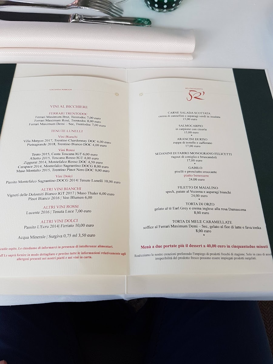 Menu Locanda Margon-8