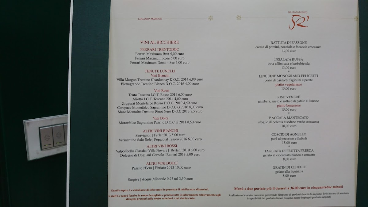 Menu Locanda Margon-9
