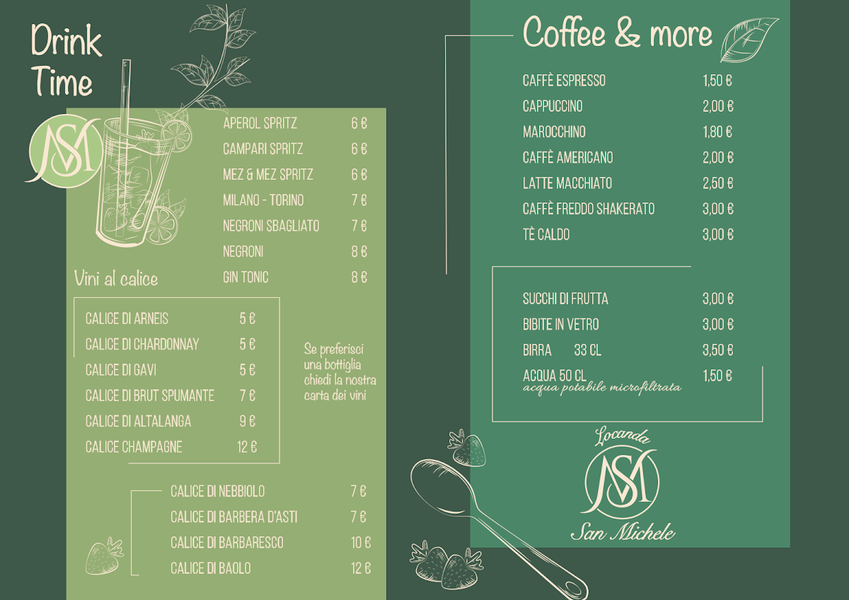 Menu Locanda San Michele - Ristorante-1