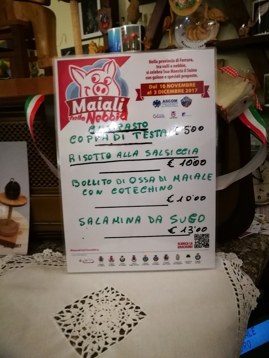 Menu Locanda - Trattoria 'il Tassone'-1