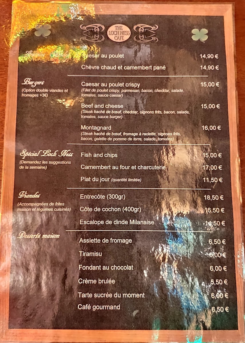 Menu Loch Ness Café-1