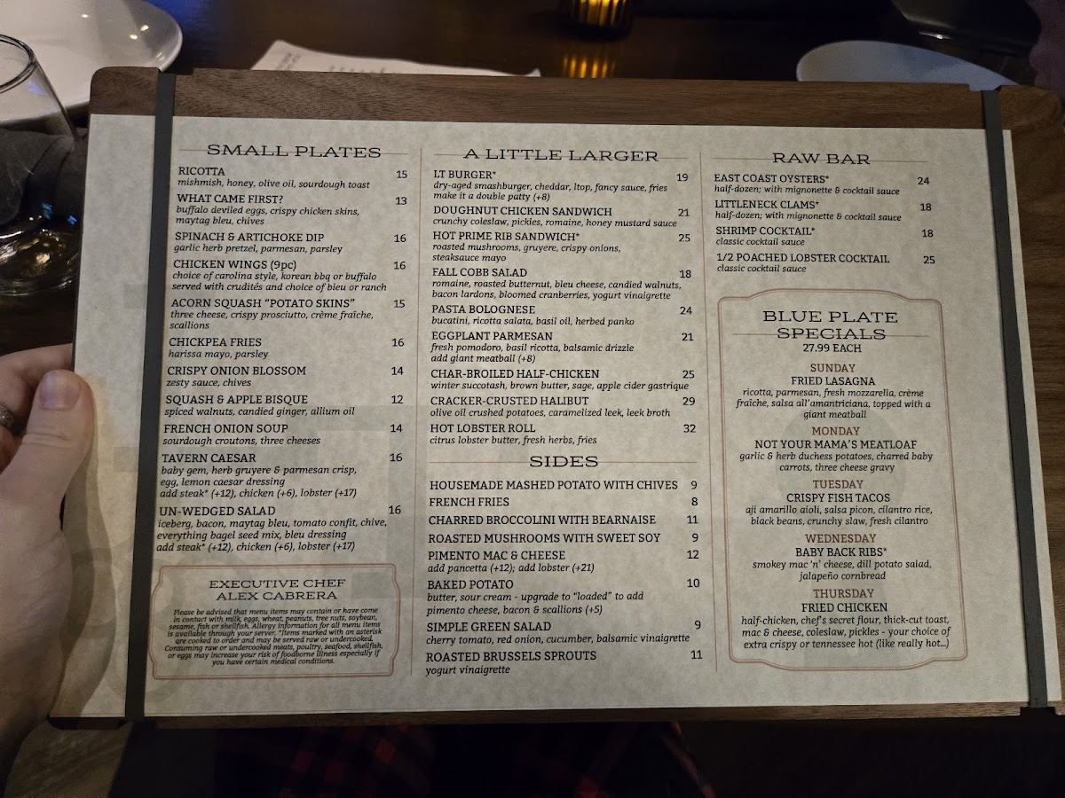 Menu Lockworks Tavern-1