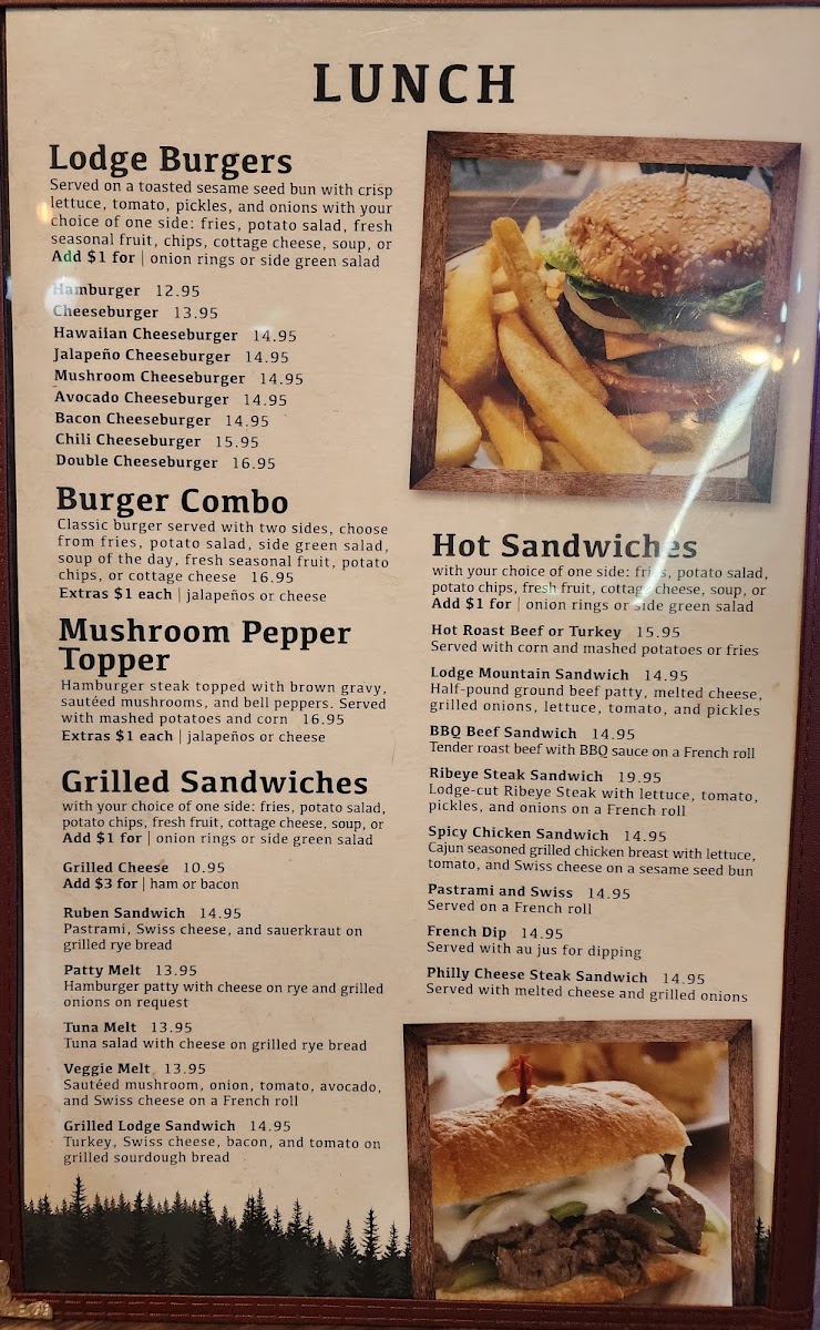 Menu Lodge Coffee Shop-1