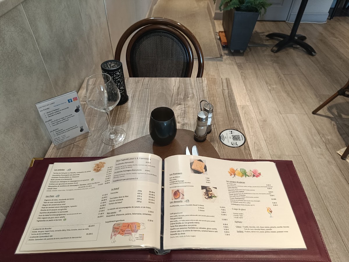 Menu L'oeil De Boeuf-2