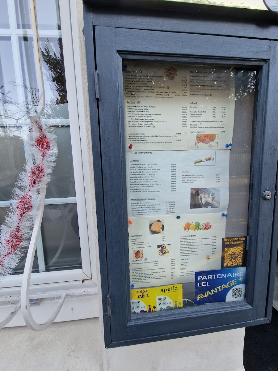Menu L'oeil De Boeuf-3