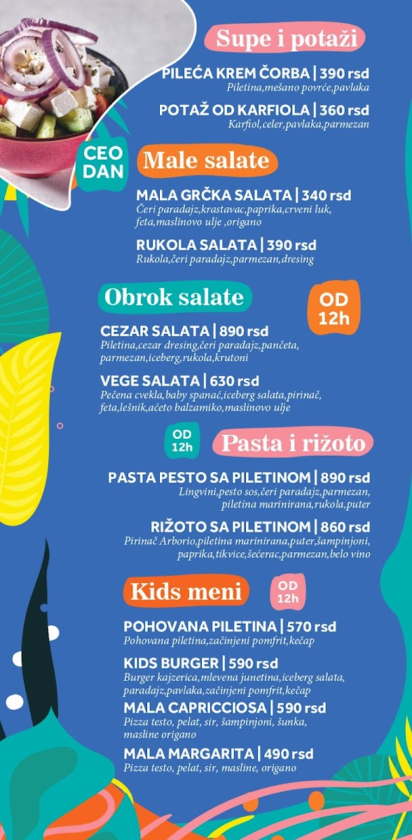 Menu Loft River, Restaurant & Beach Bar-5