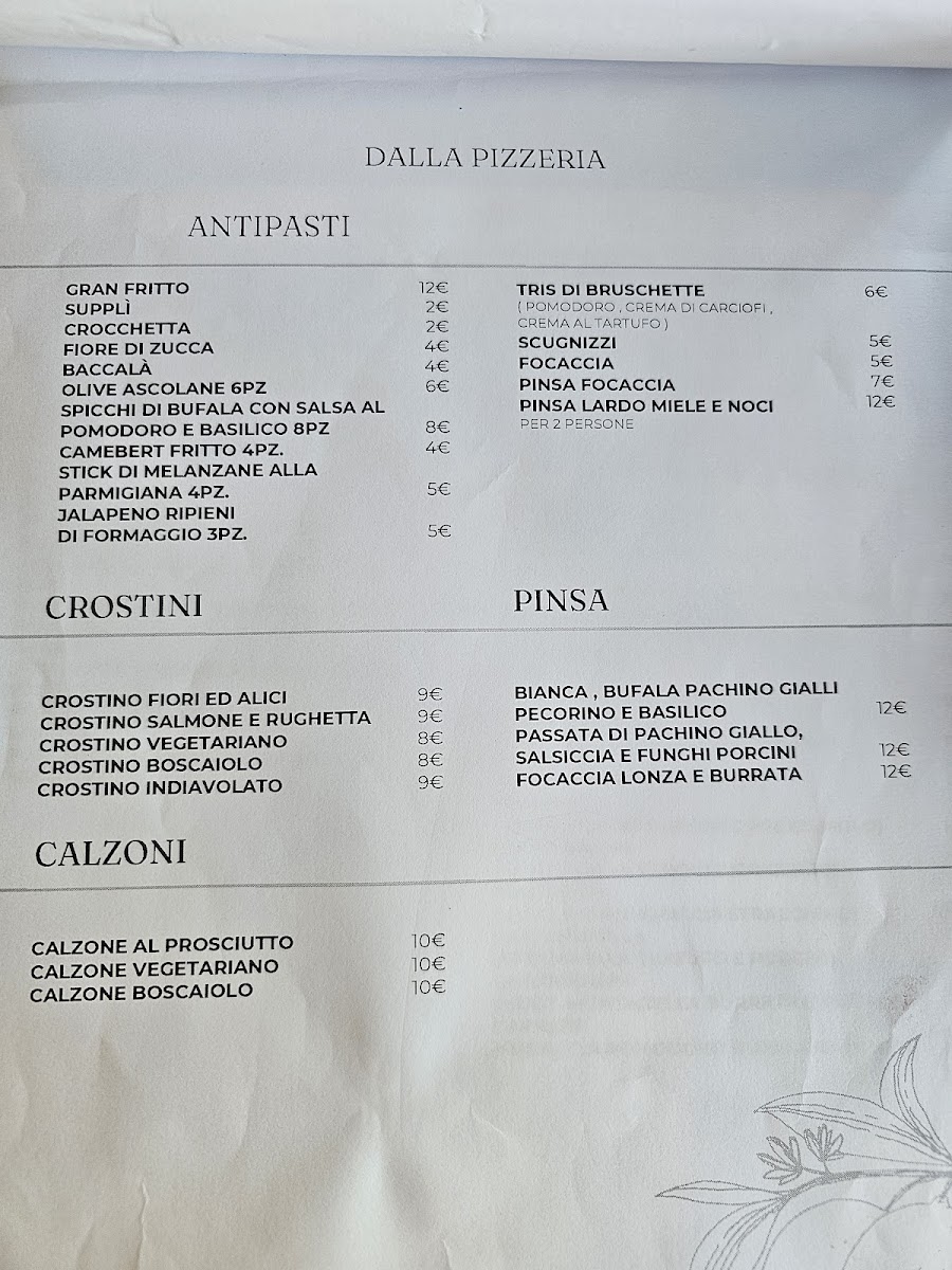 Menu Loft84 Casal Palocco-2