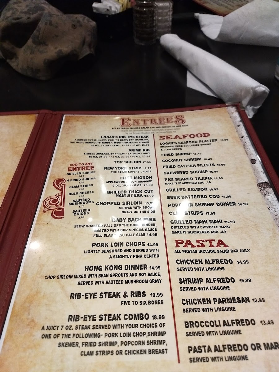Menu Logan's Rib-Eye-10