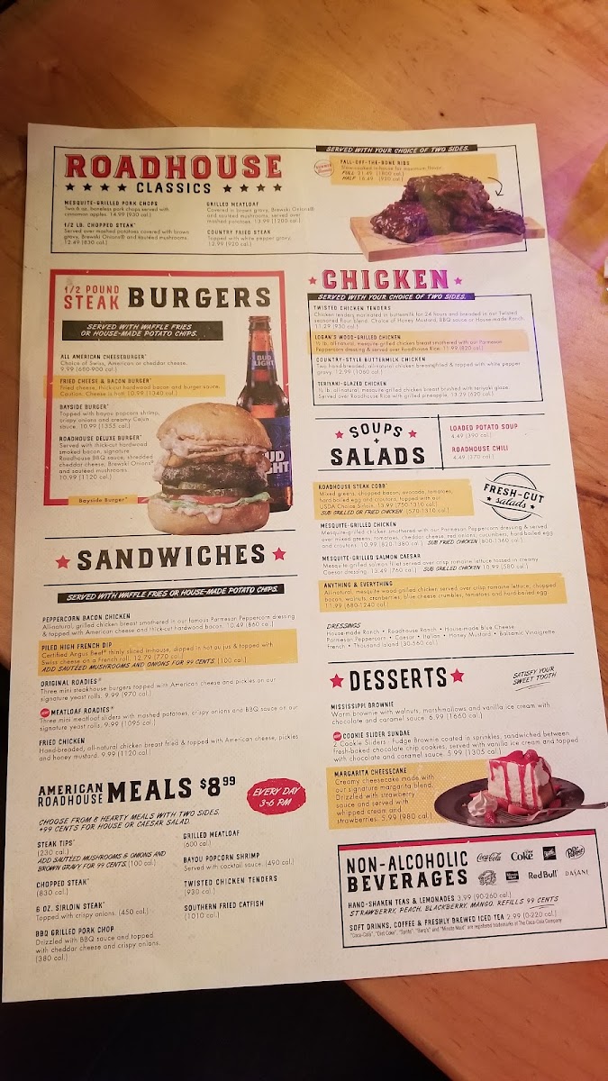 Menu Logan's Roadhouse-5