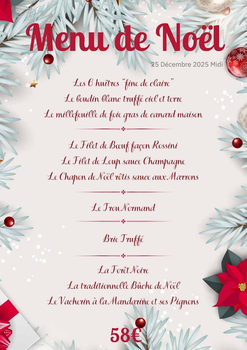 Menu Logis Hôtel Le Relais Imperial-1