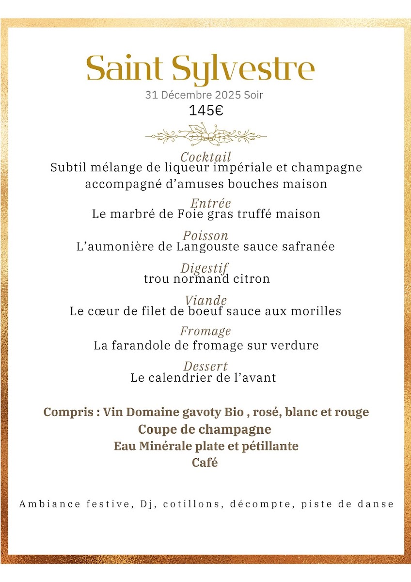 Menu Logis Hôtel Le Relais Imperial-2