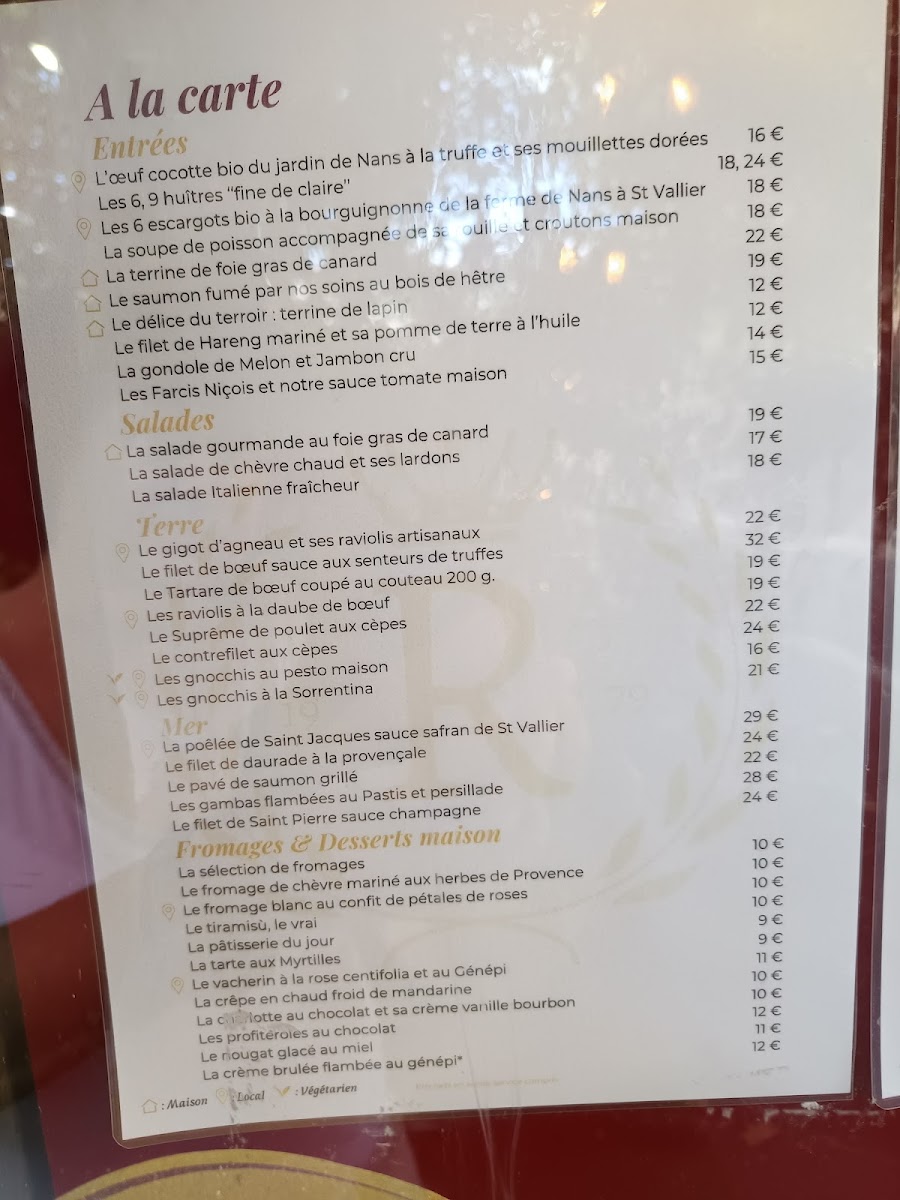 Menu Logis Hôtel Le Relais Imperial-5