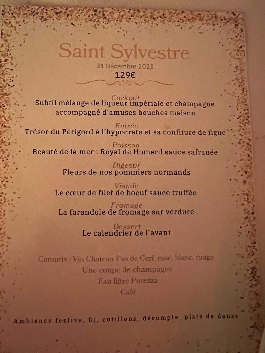 Menu Logis Hôtel Le Relais Imperial-6