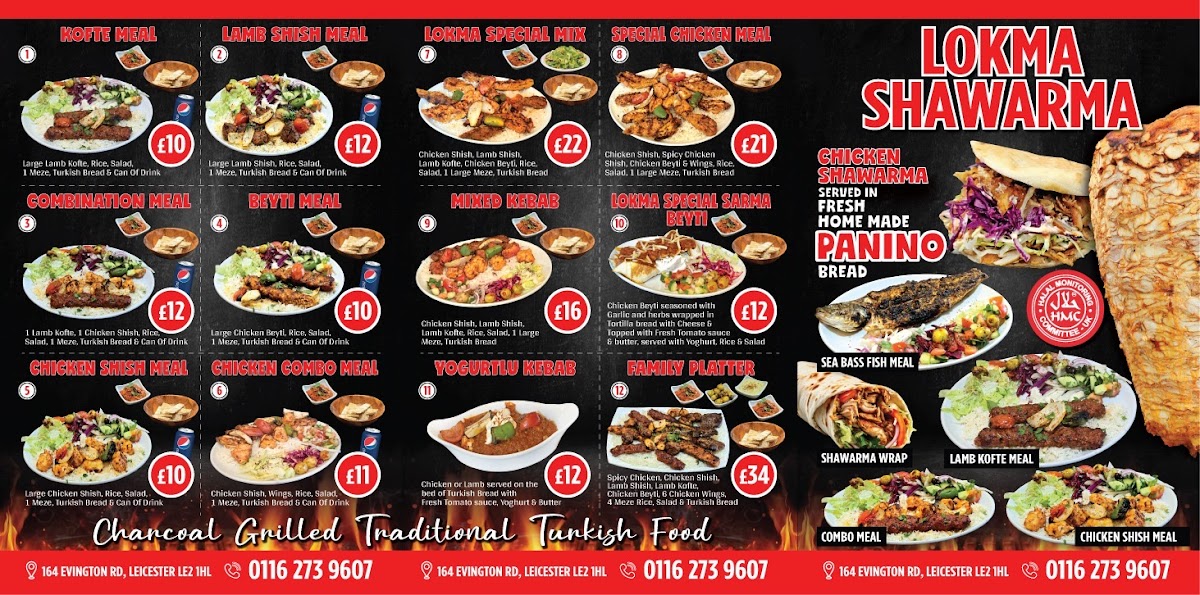 Menu Lokma Shawarma Leicester-2