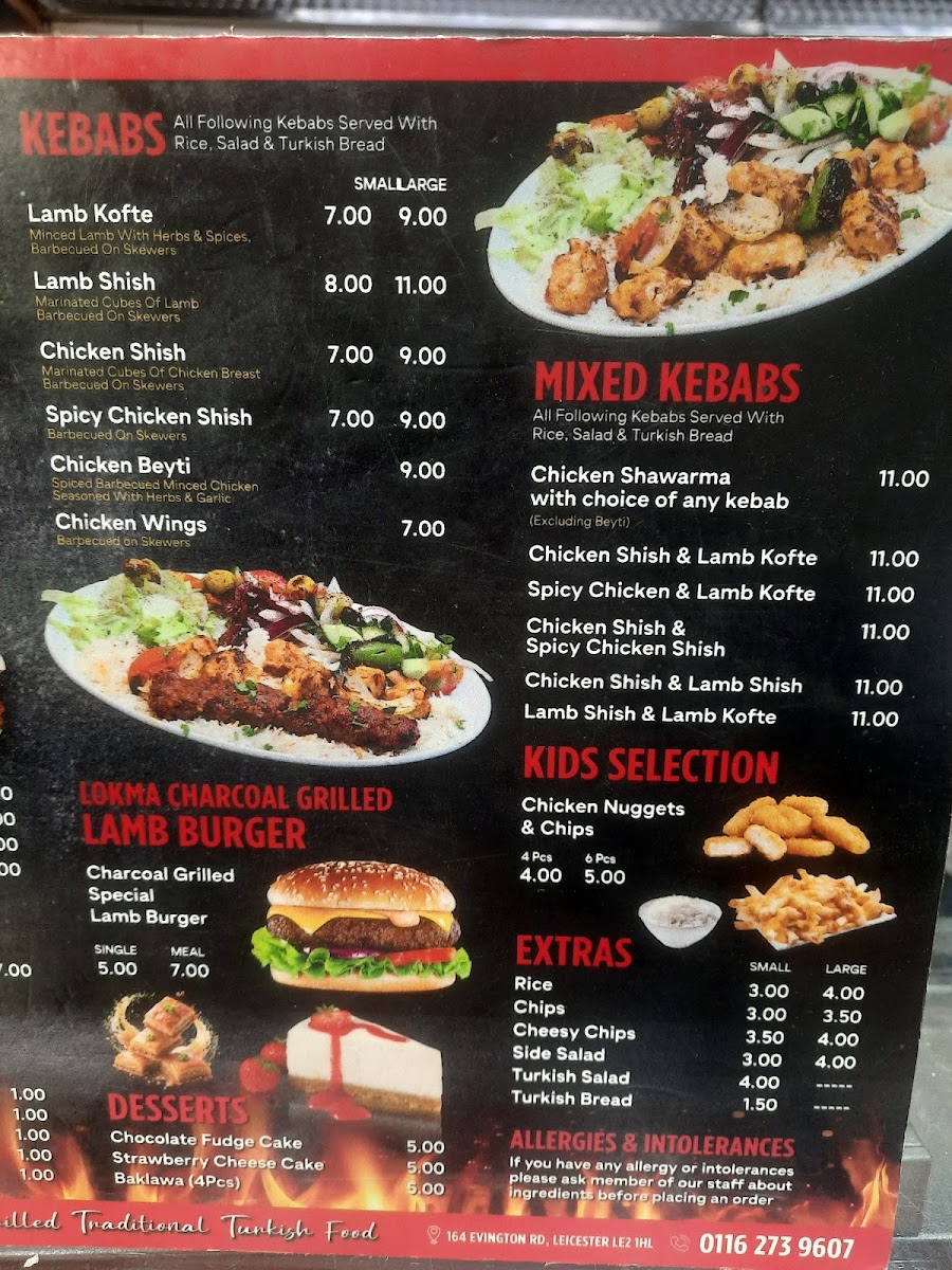 Menu Lokma Shawarma Leicester-3