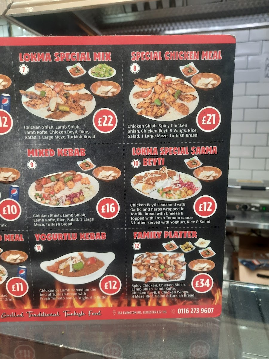 Menu Lokma Shawarma Leicester-6