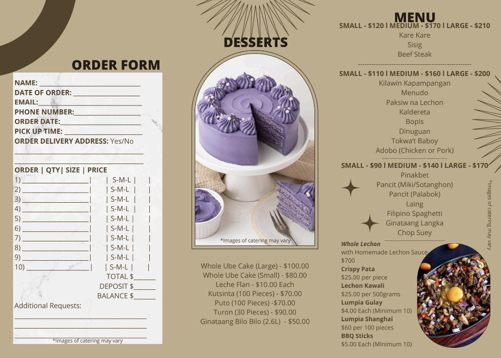 Menu Lola Rizza's Filipino Eatery-1