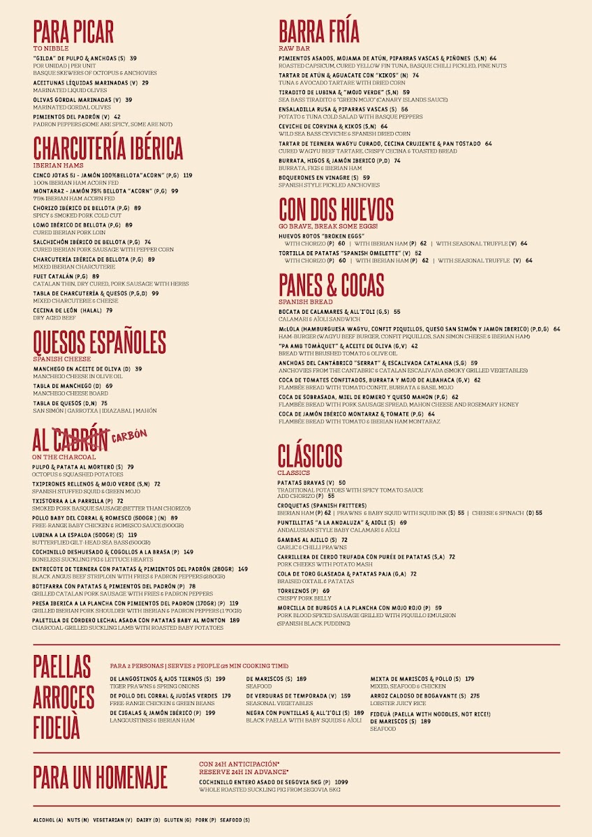Menu Lola Taberna Española-4